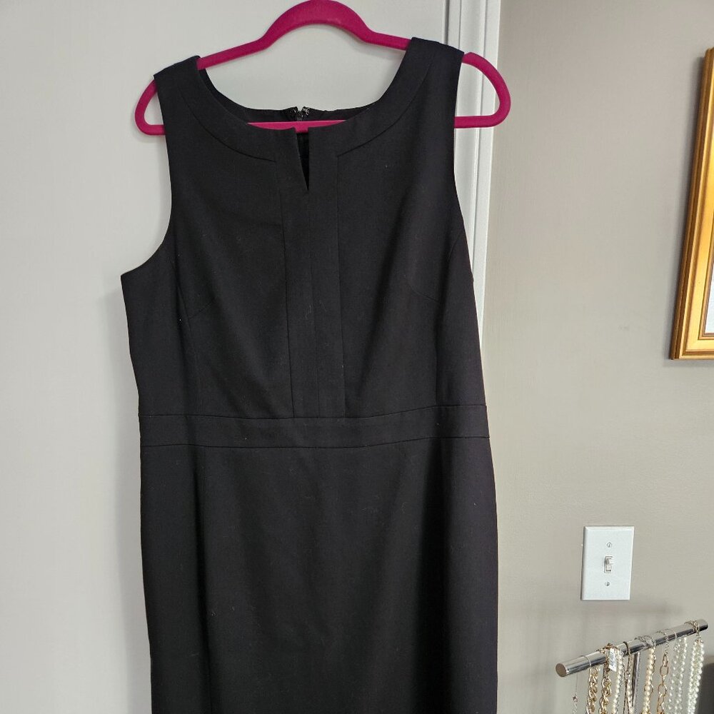 Anne Klein Business Casual Black Dress - Size 16